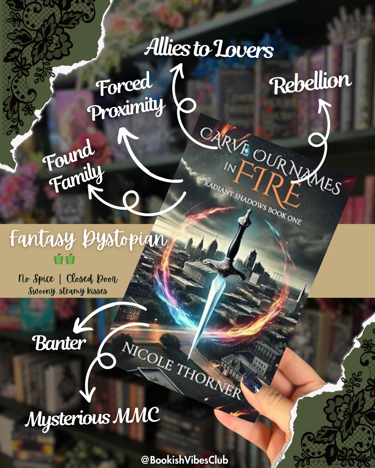 Carve Our Names in Fire by Nicole Thorner