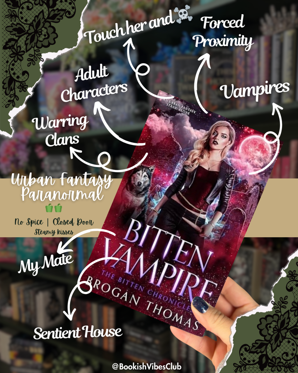 Bitten Vampire by Brogan Thomas