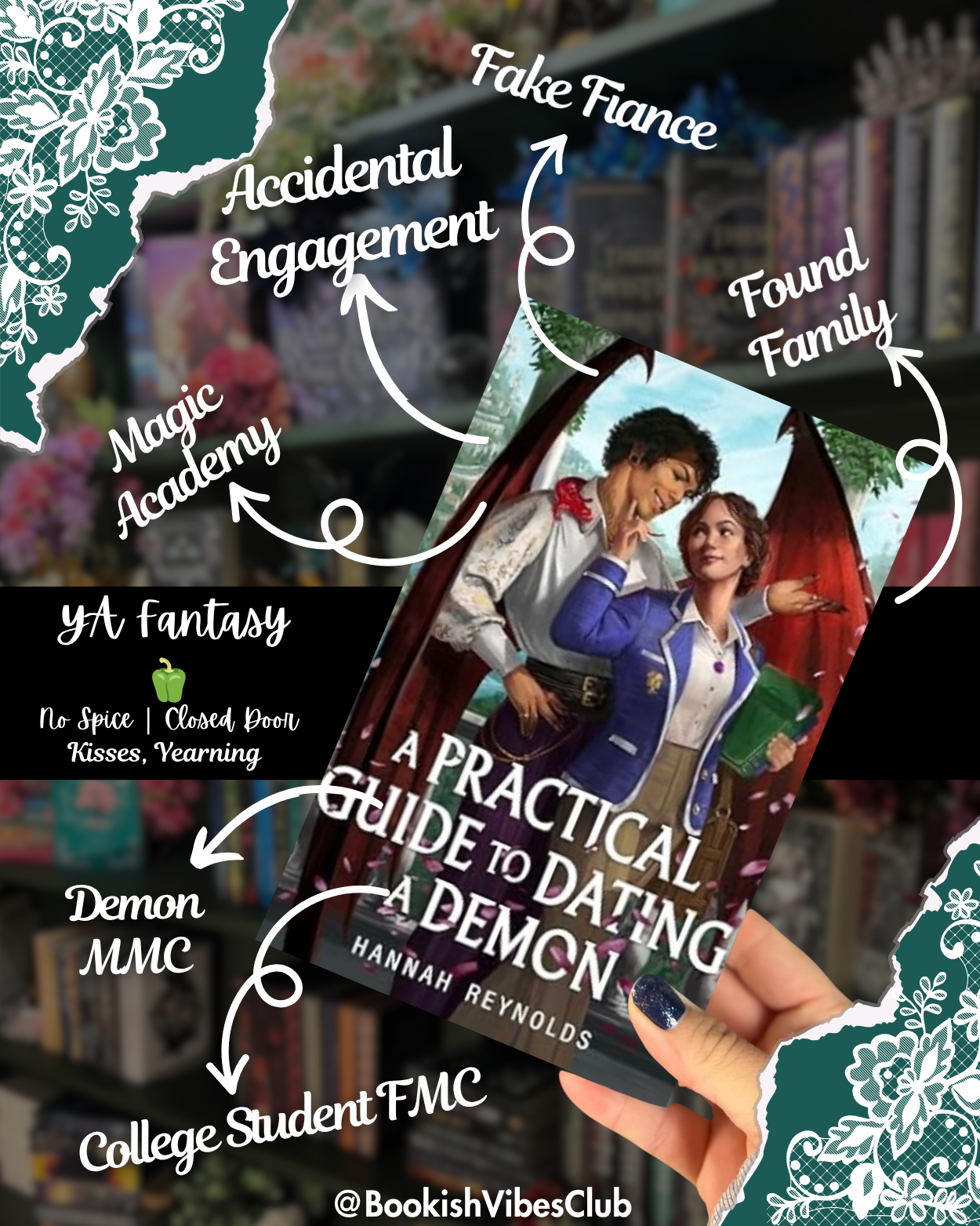 A Practical Guide to Dating a Demon by Hannah Reynolds