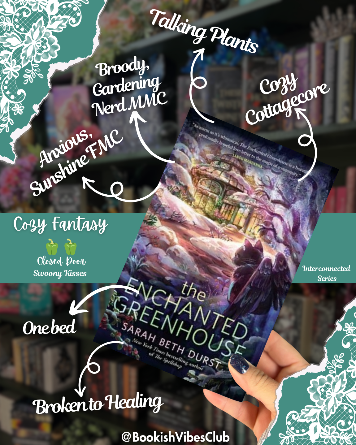 The Enchanted Greenhouse by Sarah Beth Durst
