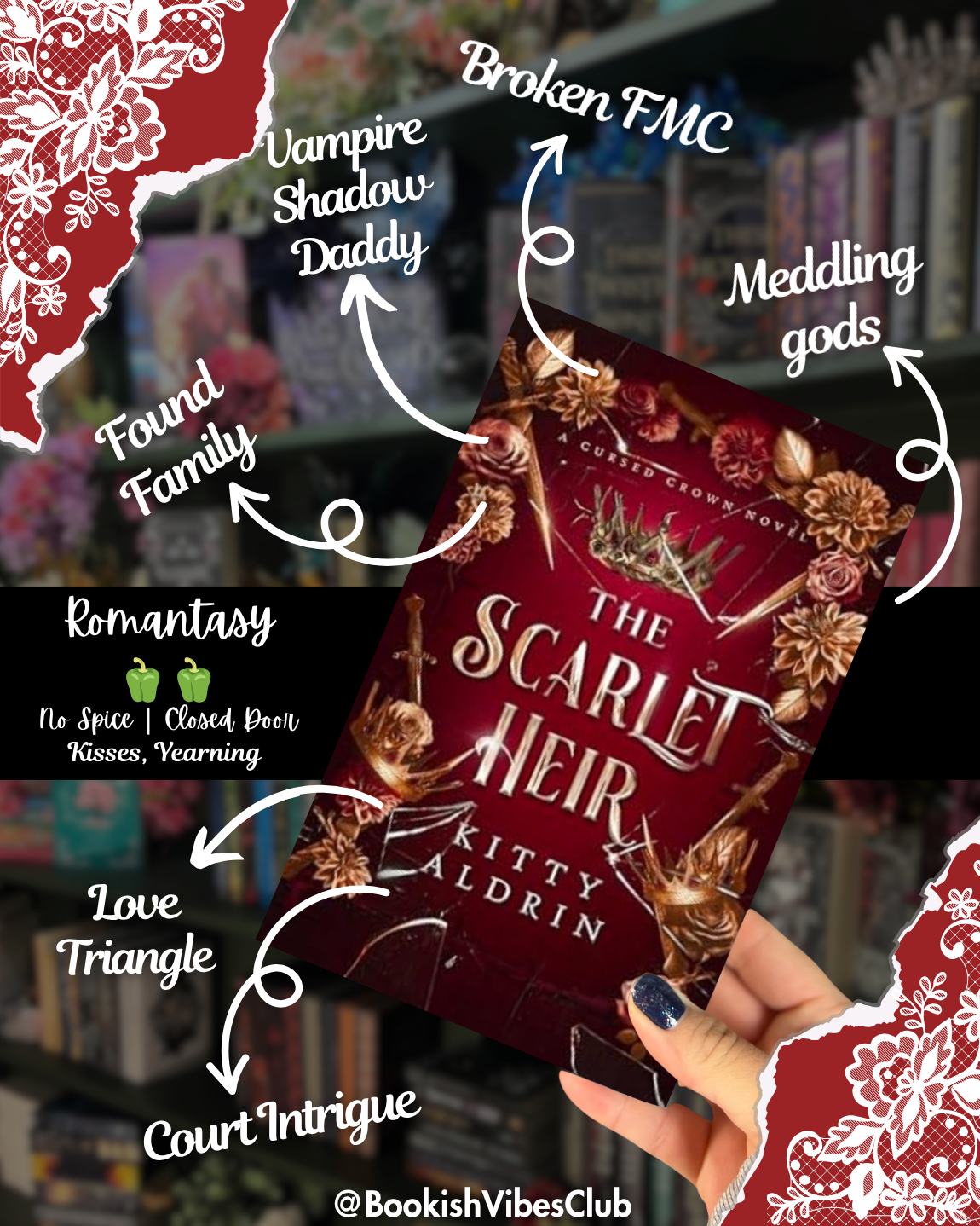 The Scarlet Heir by Kitty Aldrin