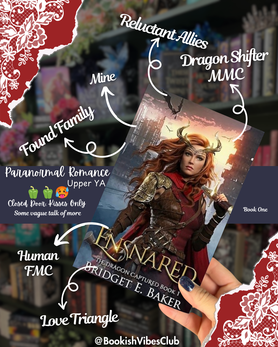 Ensnared by Bridget E Baker